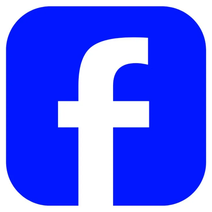 Facebook logo to use in posters or thumbnails